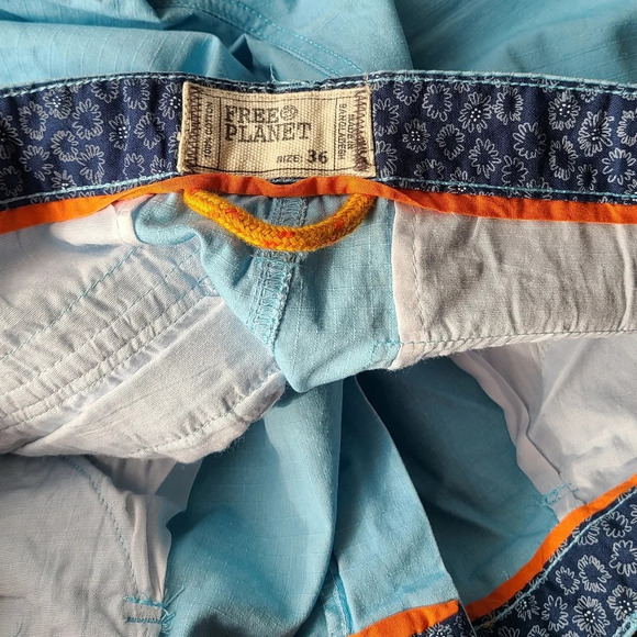 Free Planet cargo shorts size 36 men's - Picture 3 of 8